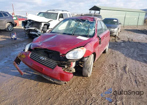 2011 Hyundai Accent Gls z USA, uszkodzony, nr VIN KMHCN4AC2BU555635